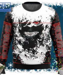Tokyo Ghoul Ken Kaneki Splatter Ugly Christmas Sweater