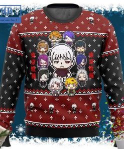Tokyo Ghoul Sprites Ugly Christmas Sweater