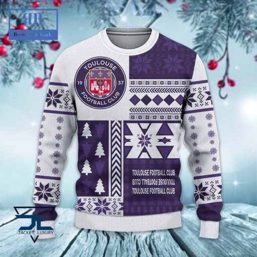 Toulouse Football Club Ugly Christmas Sweater