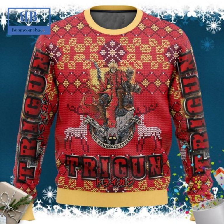 Trigun Vash The Stampede The Humanoid Typhoon Ugly Christmas Sweater