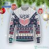 United States National Soccer Team World Cup 2022 Qatar Style 1 Ugly Christmas Sweater