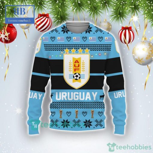 Uruguay National Football Team World Cup 2022 Qatar Style 2 Ugly Christmas Sweater