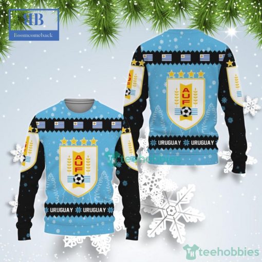 Uruguay National Football Team World Cup 2022 Qatar Style 3 Ugly Christmas Sweater