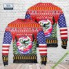 US Army Airborne Paratrooper Ugly Sweater Jumper