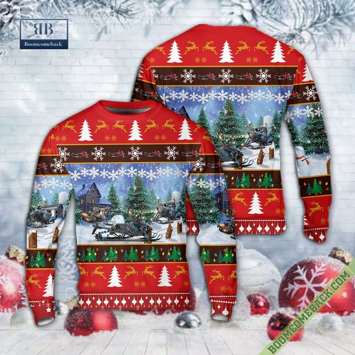us arctic cat snowmobiles riot x ugly christmas sweater 1 gPPK4