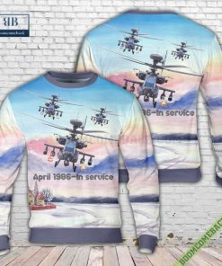 US Army Boeing AH-64 Apache Ugly Christmas Sweater