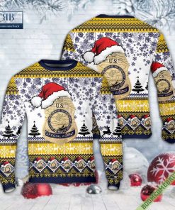 US Fish and Wildlife Service Special Agent Ugly Christmas Sweater