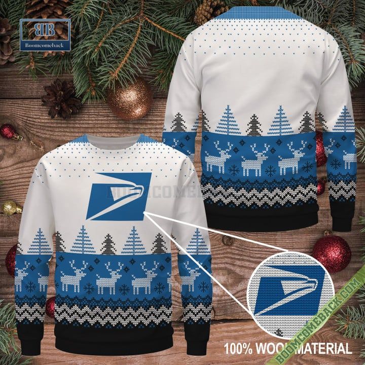USPS 3D Ugly Sweater For Adult And Kid