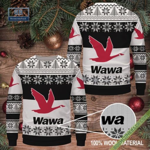 Wawa Convenience Stores & Gas Stations Ugly Christmas Sweater