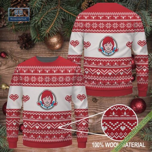 Wendy’s Company Ugly Christmas Sweater Jumper
