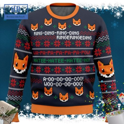 What Does The Fox Say Ugly Christmas Sweater