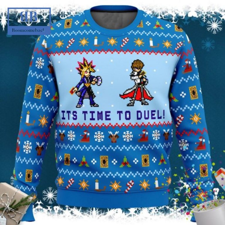 Yu-Gi-Oh Millennium Eye Deck The Halls Ugly Christmas Sweater